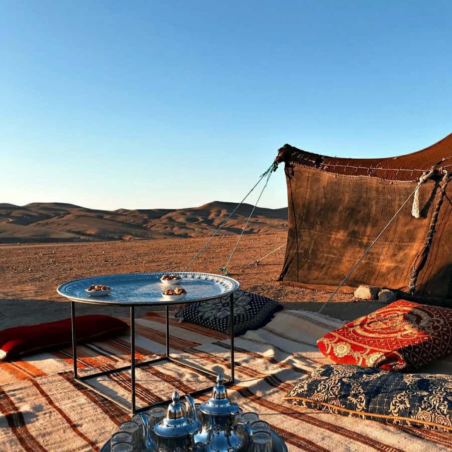 Marrakech: Camel Ride & Sunset Dinner with Fire Show - Live Berber music, dance, and the fire show at the campfire