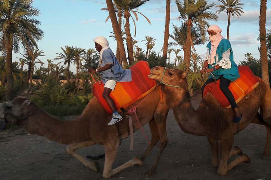 Marrakech: Camel Trek - The start: guides, outfits, and the calm before you mount