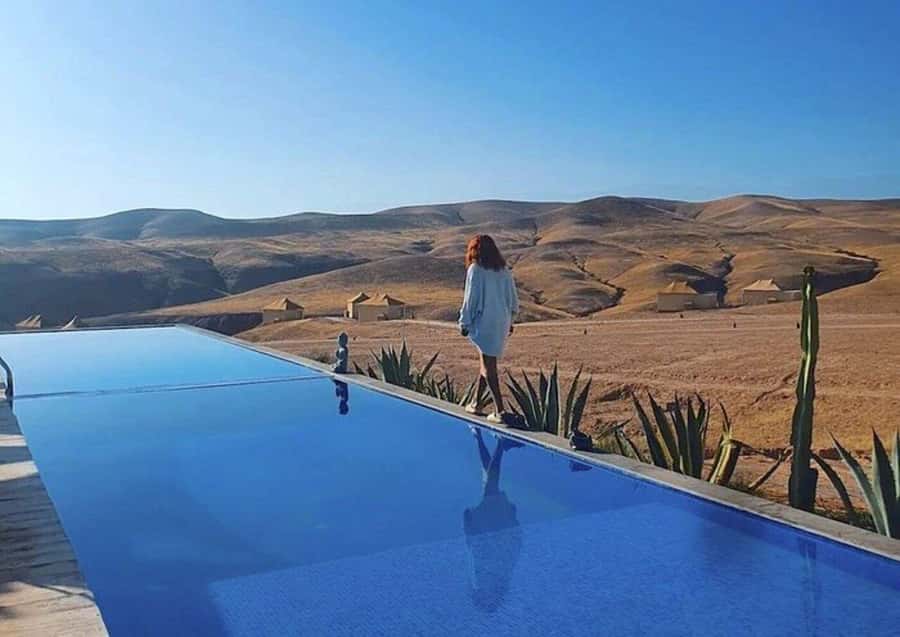 Marrakech: Day Pass in The Desert, swimming pool and lunch - Leaving Marrakesh fast: pickup, timing, and how the day moves