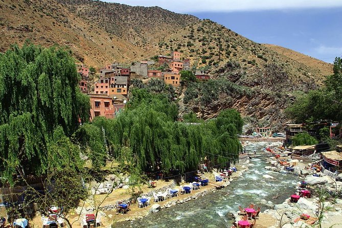 Marrakech day tour to Atlas Mountains & Ourika valley - The Berber market option on Mondays and Fridays