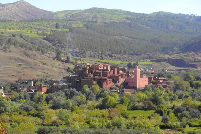 Marrakech day tour to Atlas Mountains & Ourika valley - Setti Fatma waterfalls: how the walk typically goes