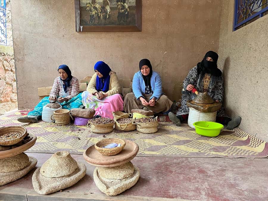 Marrakech: Day Trip To Atlas Mountains Ourika Waterfall - Ourika River lunch break: rest, refuel, and manage the chill