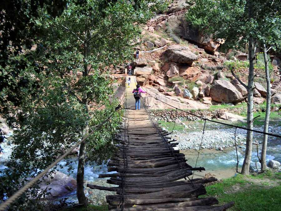 Marrakech Day Trip to Ourika valley & Waterfalls - Ourika Valley on arrival: where the pace slows down