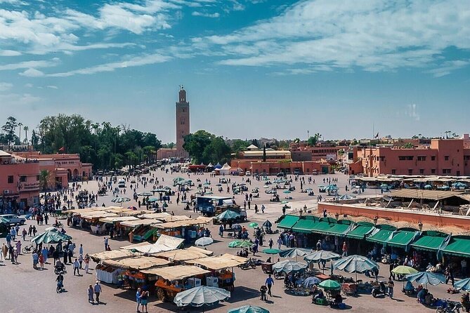 Marrakech Day Trip with Camel Ride from Casablanca - Koutoubia Mosque to Bab Agnaou: classic landmarks, clear expectations
