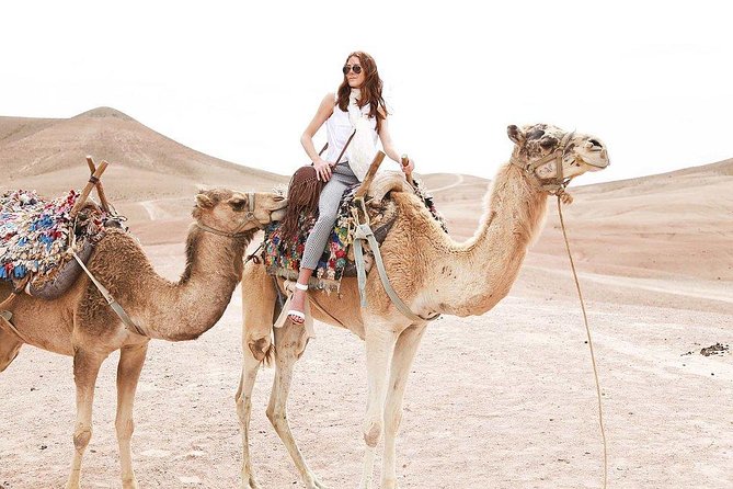 Marrakech: Desert Agafay & Atlas Mountains Day Trip & Camel Ride - Food and Drinks: What Is Included, What to Bring