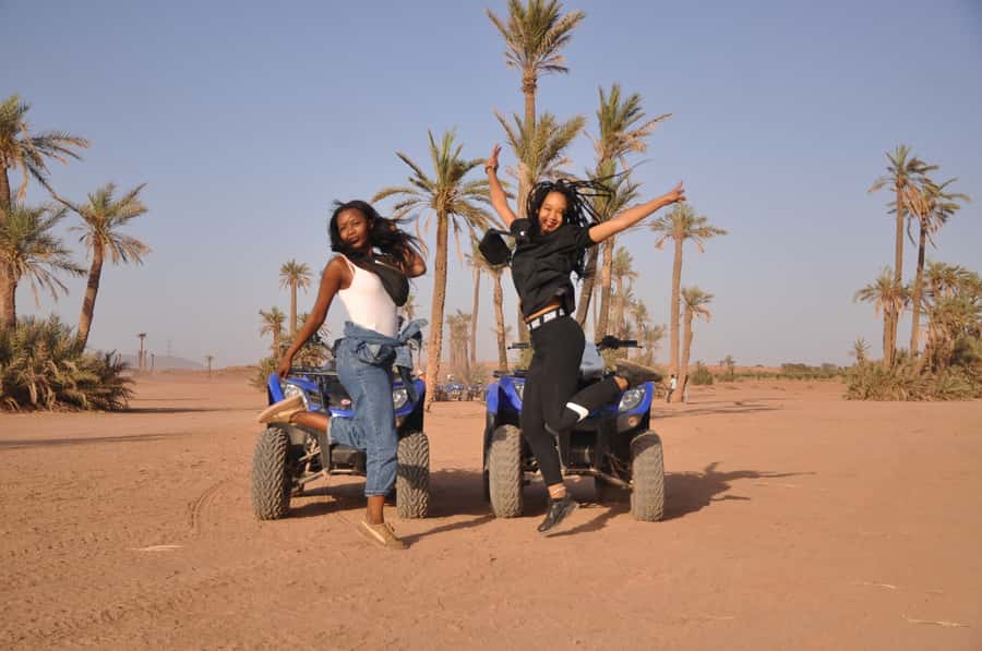 Marrakech: Desert and Palm Grove Quad Tour with Tea - From Your Hotel to the Quad Center: Timing That Actually Feels Manageable