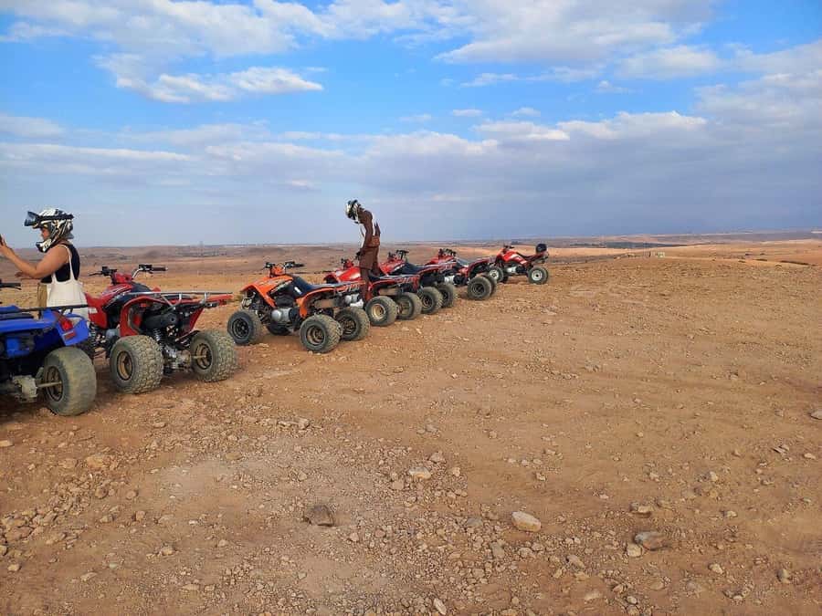 Marrakech: Desert and Palm Grove Sunset Quad Tour with Tea - Price and value: what $34 buys you in Marrakech