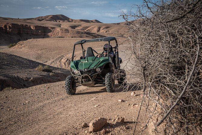 Marrakech Desert Buggy Tour Including Berber Tea Break and transfer - Safety Briefing and Quad Setup: You Will Not Be Thrown Into It