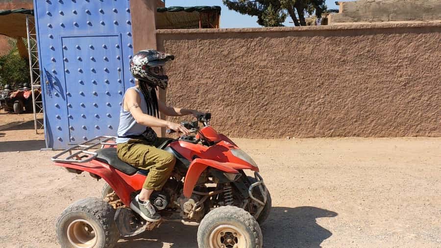 Marrakech Desert & Palm Grove Quad Bike Tour - Riding Real Tracks Outside the City (Not Just a Loop)