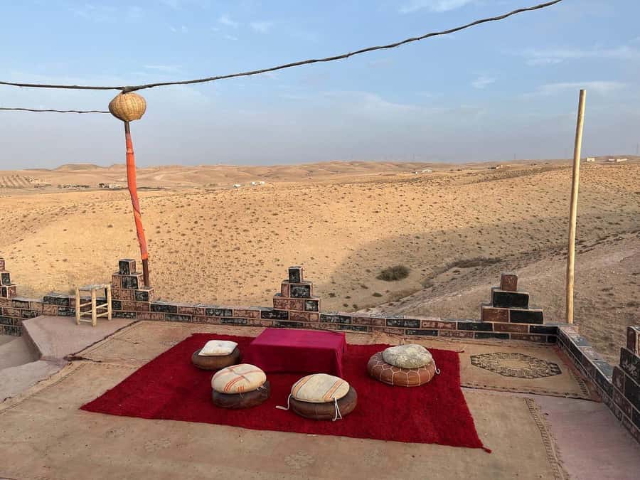Marrakech: Desert Quad Bike Tour with Tea & Optional Dinner - Pickup in Marrakech, air-conditioned van, and what 45 minutes really feels like
