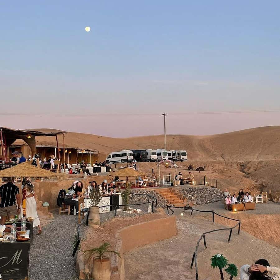 Marrakech: Desert Tour with Dinner, Show and Camel Ride - Desert camp time and the “is there really accommodation?” question
