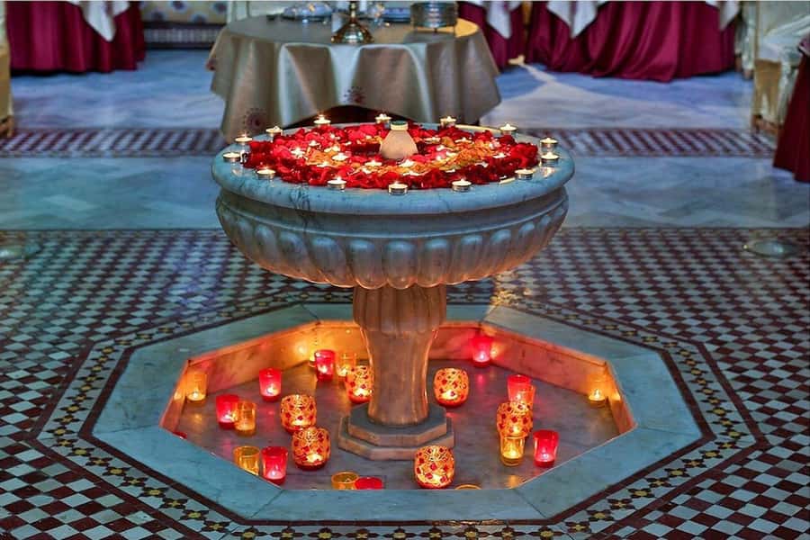 Marrakech: Dinner Show at Dar Essalam Restaurant - The dinner show schedule: what happens at 8:00, 8:30, and 9:00