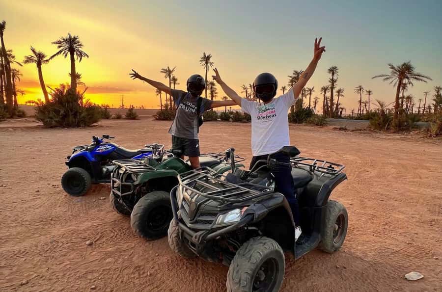 Marrakech: Dunes of the Palmeraie Quad Bike Ride with Tea - Key highlights to know before you go