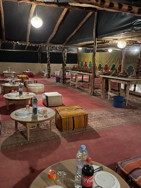 Marrakech: Evening Escape to the Agafay Desert - Dinner outdoors: 3 courses, mostly buffet style