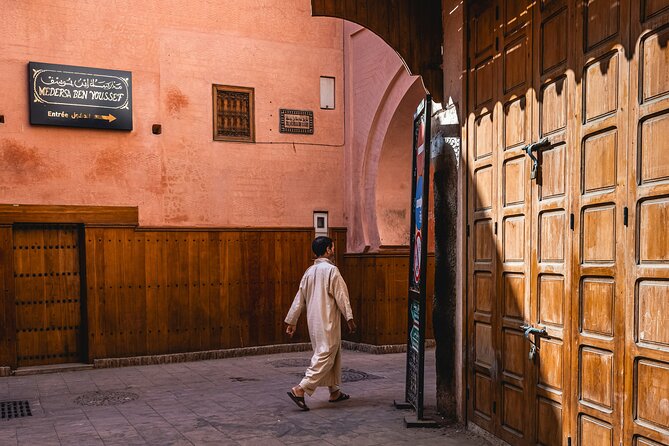 Marrakech Excursion Mini Group Camel Ride from Casablanca - Bahia Palace and Dar El Bacha: palace art, with one extra ticket to plan for