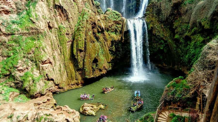 Marrakech: excursion ouzoud waterfall - Four Hours at the Falls: Guided Tour, Hiking, and Free Time