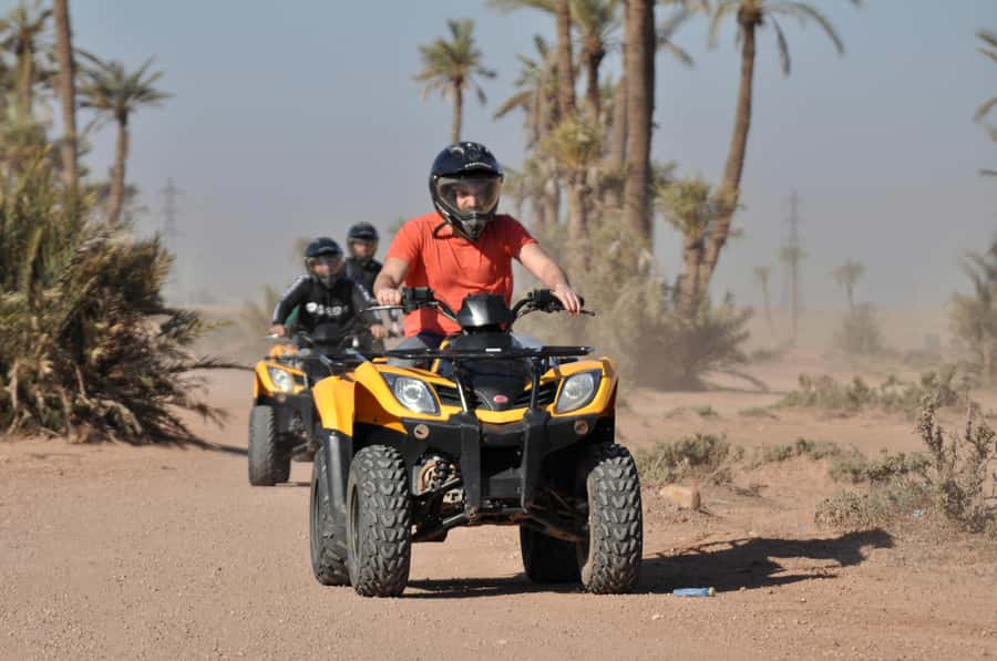 Marrakech:excursion quad in Oasis palm & jbilat desert,tea - Key things I’d clock before you go