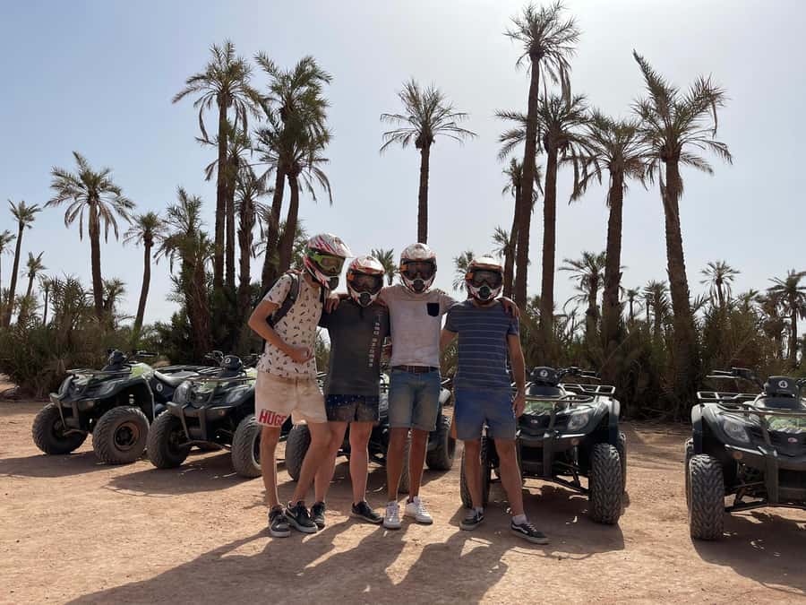 Marrakech, explore the palm grove desert by quad bike - Entering Marrakech’s Palm Grove Desert on a Quad