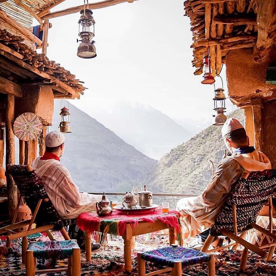 Marrakech: Guided 2-Day Trek to Imlil and Imnan Valleys - Day 1: Imlil to Tizi n’Tamatert, orange juice views, and Tacheddirt