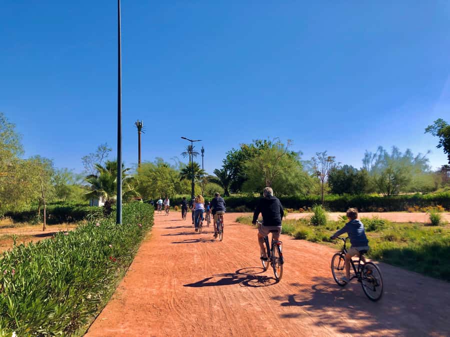 Marrakech:Guided City Cycling Tour - Culture, Colors & Charm - Refreshment break in a Medina café