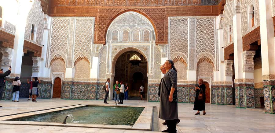 Marrakech: Guided Medina History & Culture Tour - Bahia Palace: The Andelusian Riads, Zellij Patterns, and Cedar Ceilings