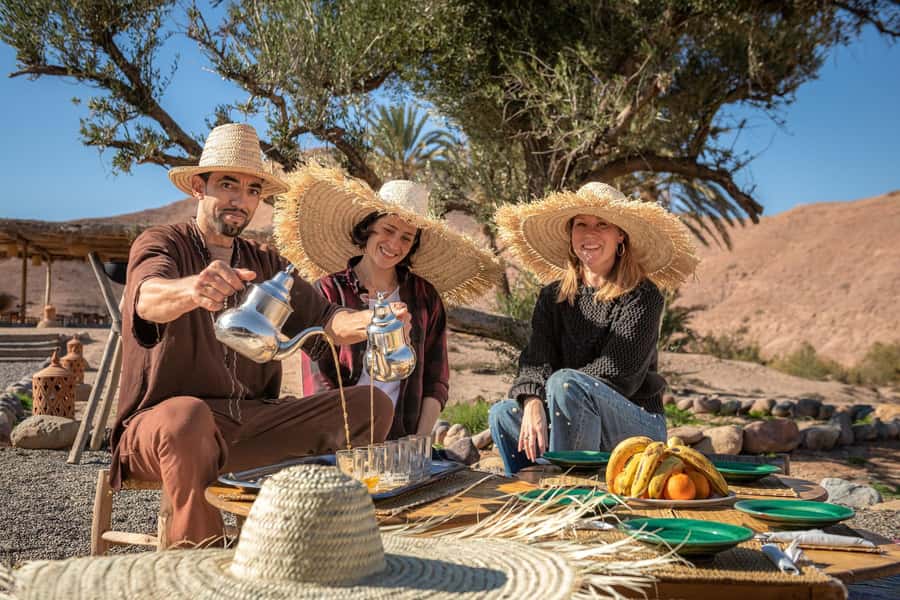Marrakech: Half-Day Agafay Rock Desert Buggy Tour - Moroccan Tea in Berber Tents: The Reset After the Dust