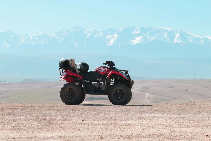 Marrakech: Half-Day Desert Quad Tour with Camel Ride - Quad-bike time: helmets on, sand flying, and guides who manage the group