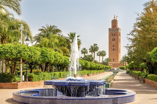 Marrakech: Half-Day Historical and Cultural Tour. - Koutoubia Mosque for 30 minutes: the Hispano-Moorish icon from the outside