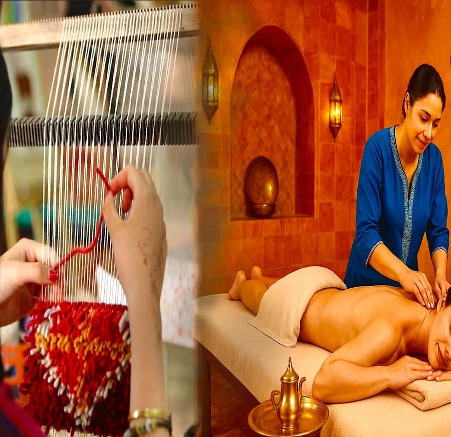Marrakech Hammam, Massage & Berber Carpet Weaving Workshop - Key things I’d circle before you go