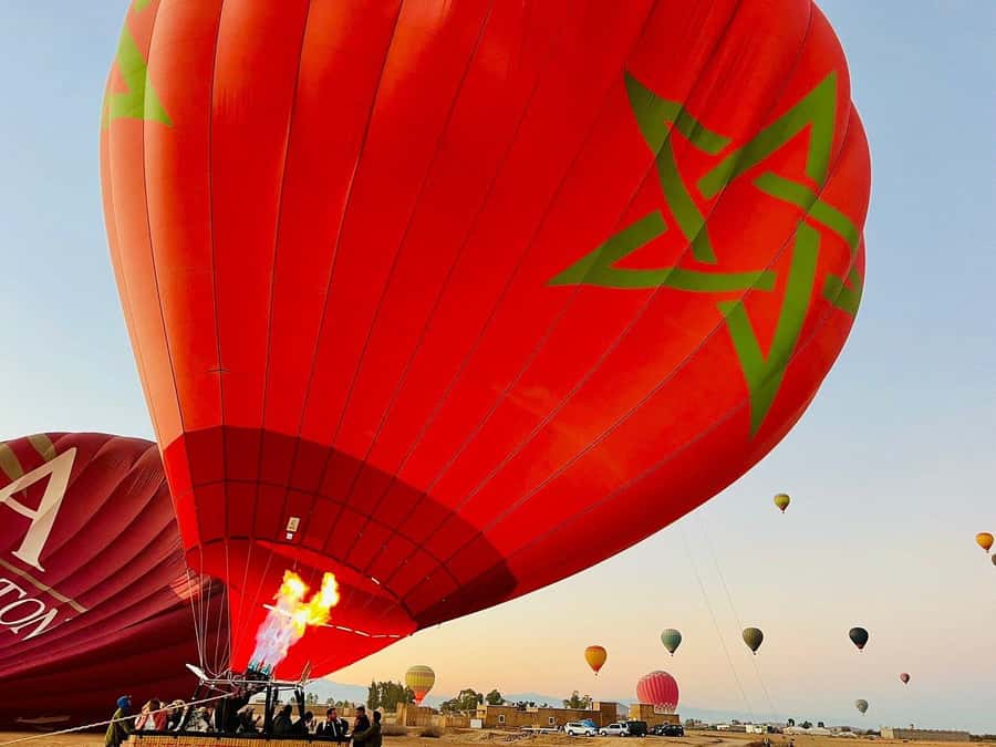 Marrakech: Hot Air Balloon Ride with Breakfast & Transfer - Pickup in Marrakech: door-to-door, but within a 10 km bubble
