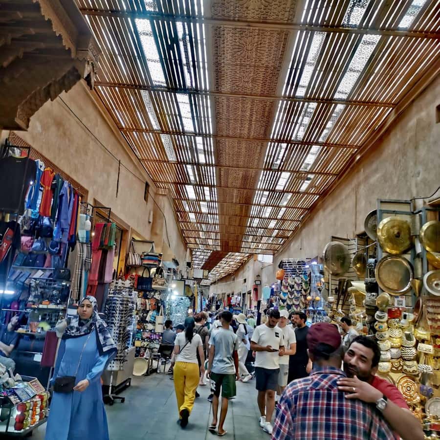 Marrakech Inviting shop around with your local guide - Ben Youssef Mosque Area Shopping, Plus Real Walk-Through Craft Context