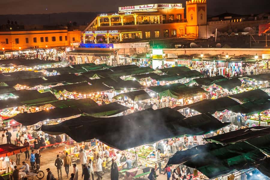 Marrakech: Jemma El Fnaa Food Tour with Dinner - Tastings that push past the tourist menu