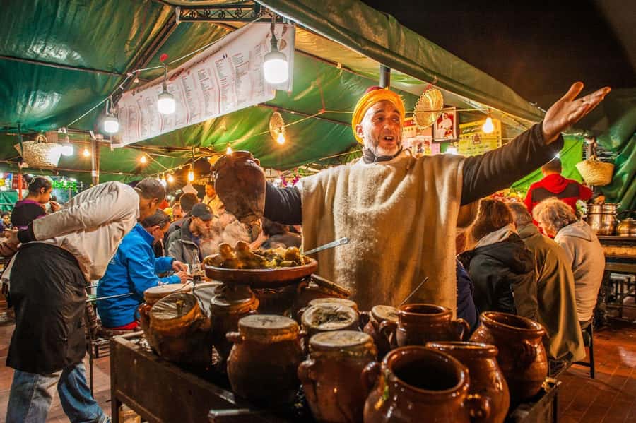 Marrakech: Jemma El Fnaa Food Tour with Dinner - Souk snack path through Riad Zitoun Jdid and Mellah