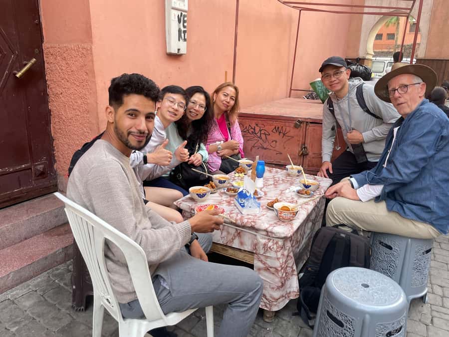 Marrakech: Local Food Tasting Tour with a Guide - The tasting lineup, from msemen to eucalyptus infusion