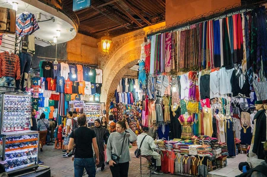 Marrakech: Medina and Souks Walking Tour - Produce souks and bakeries: the medina before the shopping starts