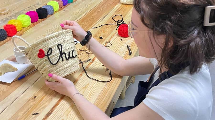 Marrakech Medina Basket Embroidery Workshop - Key points you’ll care about