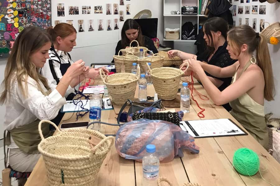 Marrakech Medina Basket Embroidery Workshop - What You Learn: Traditional Moroccan Embroidery Skills You Can See