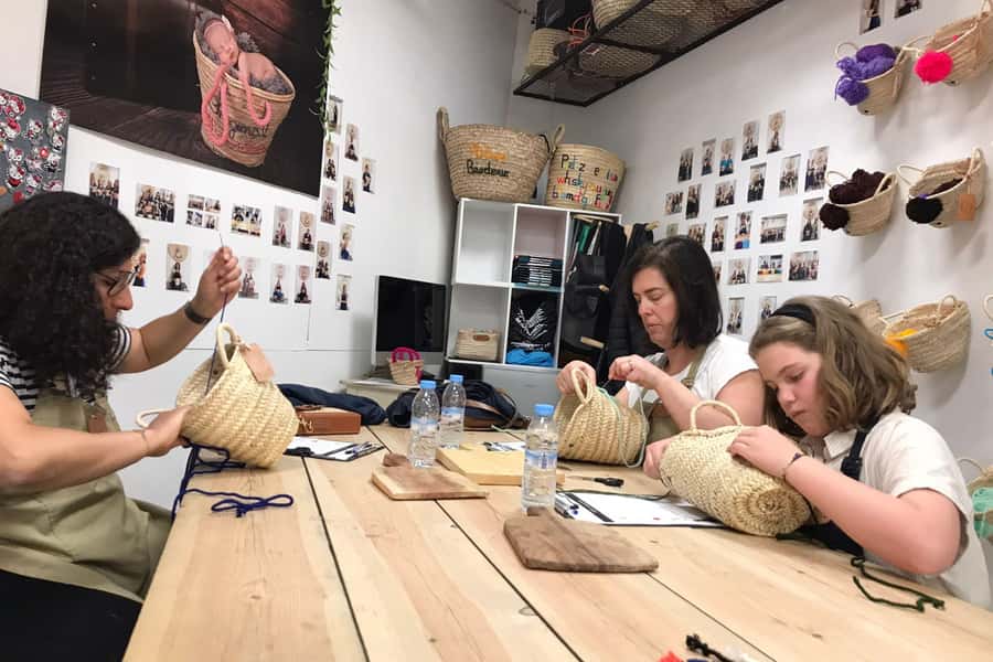 Marrakech Medina Basket Embroidery Workshop - Tea, Pastries, and a Real Craft Break in the Medina
