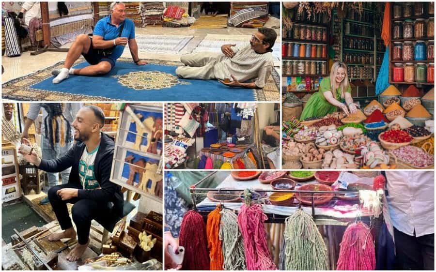 Marrakech: Medina Souks, Hidden Markets and Shopping Tour - Meeting at Café Argana, then getting your bearings in minutes