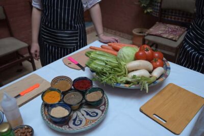 Moroccan Cooking Class for vegetarians and vegan