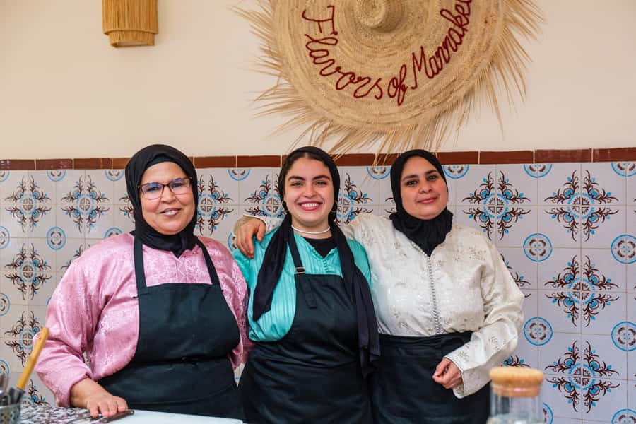 Marrakech: Moroccan Cooking Class with Market Visit and Meal - Arrive at Flavors of Marrakesh, Right in the Medina Pulse