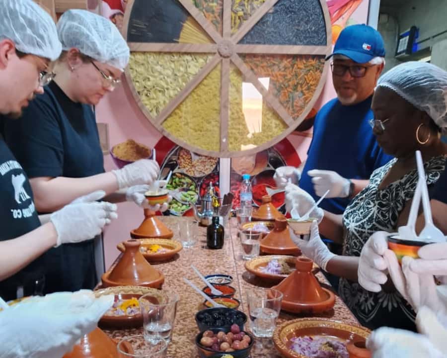 Marrakech: Moroccan Cooking Class with Pickup - Menu choices before you cook: How you set yourself up for success