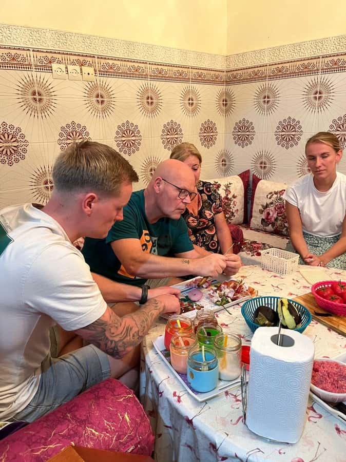 Marrakech: Moroccan Cuisine Cooking Class in Local Home - Salads, zaalouk, and the flavor balance lesson
