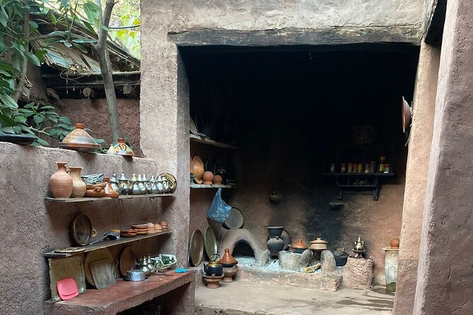 Marrakech: Ourika Valley, Atlas Mountains, Waterfalls & Lunch - Ourika Valley lunch beside the river: Moroccan food in a calm setting