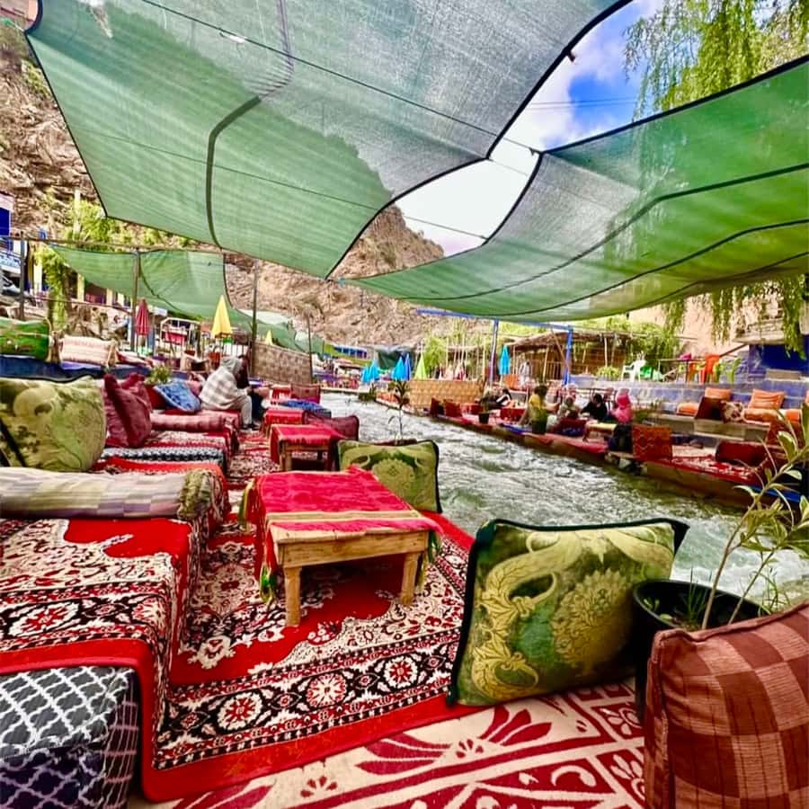 Marrakech: Ourika Valley & Setti Fatma Waterfalls with Lunch - Mint tea at a Berber home: more than a photo stop