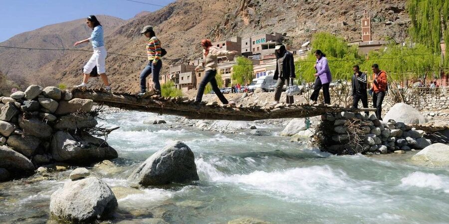 Marrakech: Ourika Valley Waterfalls & Atlas Mountains Trip - Ourika River lunch: where the day slows down on purpose