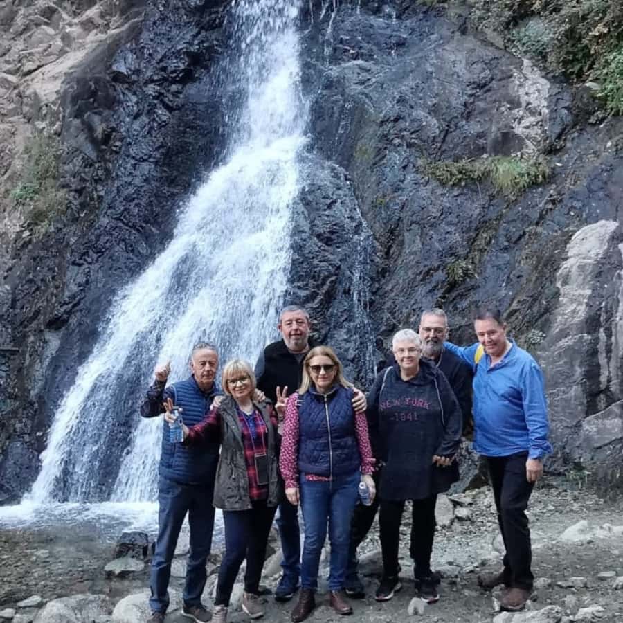 Marrakech: Ourika Valley & Waterfalls Guided Tour with Lunch - Setti Fatma Waterfalls hike, the fun part with a few real precautions