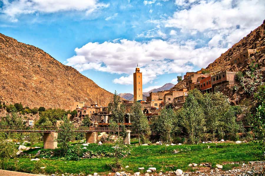Marrakech: Ourika Valley with guid + lunch +Atlas Mountains - Setti Fatma waterfalls: views, a bit of walking, and real atmosphere