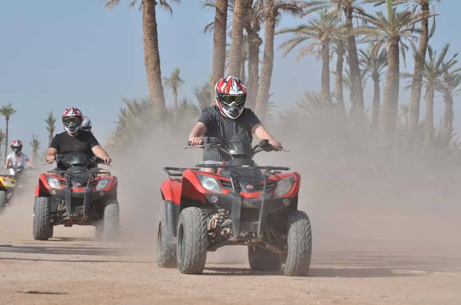 Marrakech: Palm Grove and Jbilat Desert Quad Bike Tour - The 5-minute training that makes quad biking feel doable