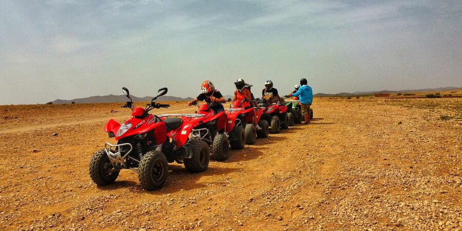Marrakech: Palmeraie Guided Quad Biking Tour with Tea - Safety and Guide Style: What You Can Expect From the Team